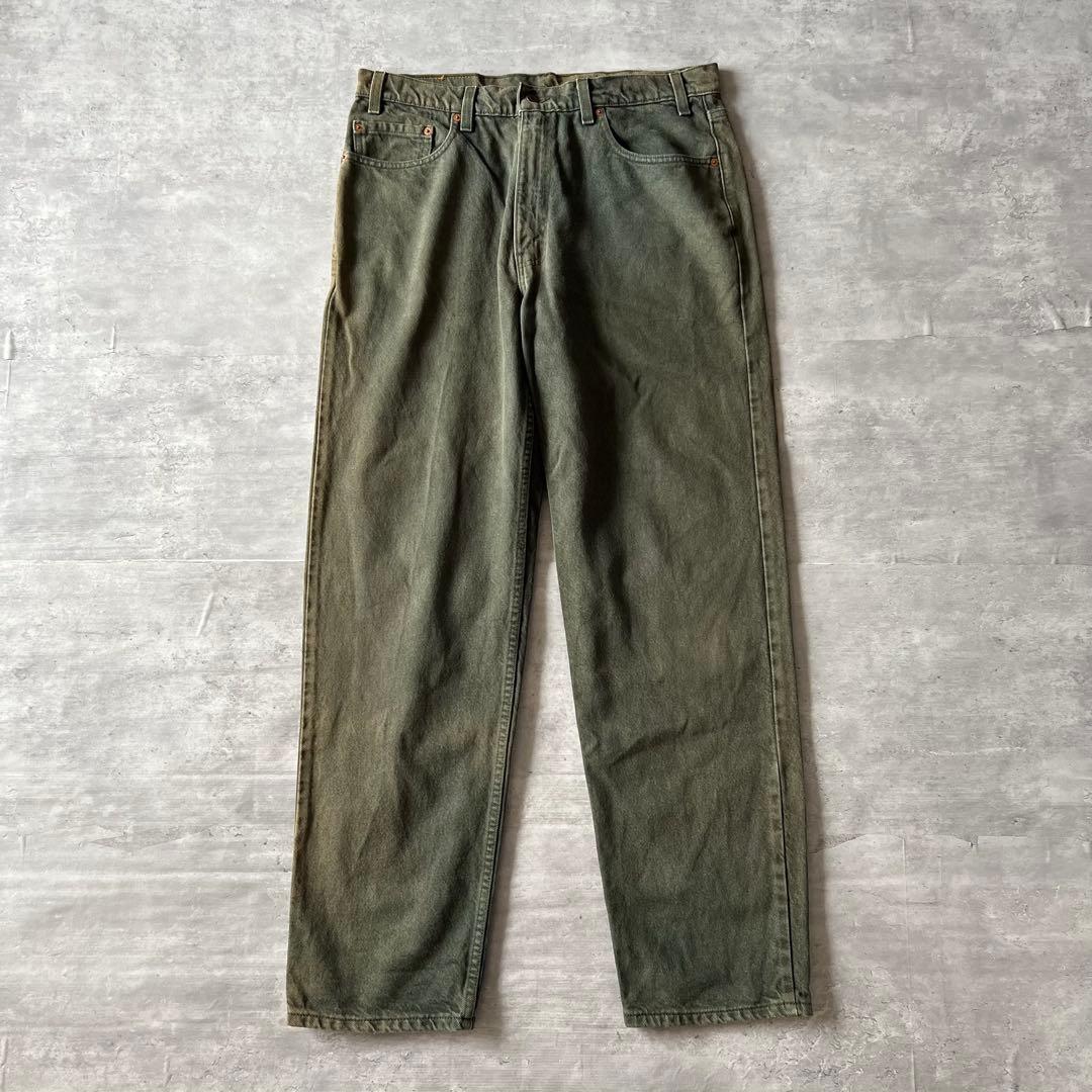 【最高カラー、バギーパンツ、アメリカ製】Levi's505 フェード古着sk8 【最高カラー、バギーパンツ、アメリカ製】Levi's505 フェード古着sk8