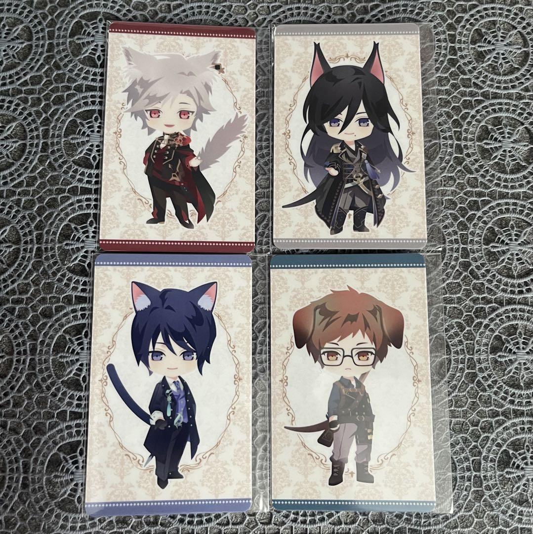 新品 イケメンヴィラン スペシャルくじ トレカ ミニ 4点セット