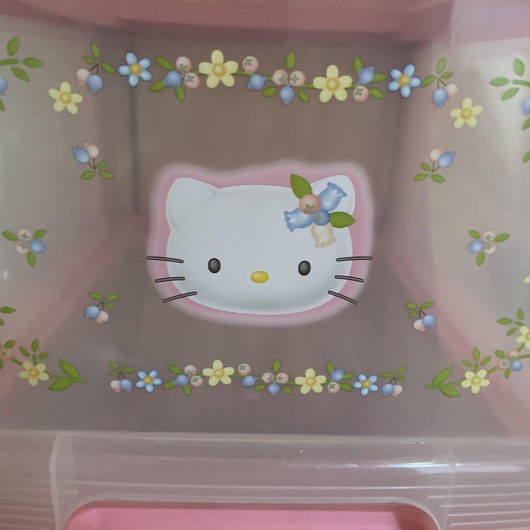 レトロ　キティ　キャスター付き　タンス　チェスト