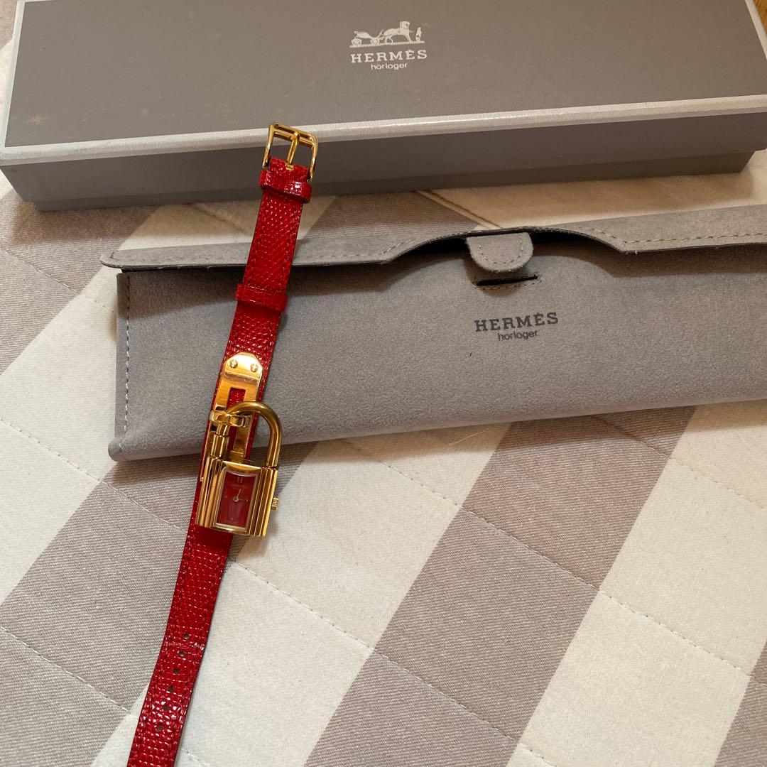 HERMES ケリーレッド 時計