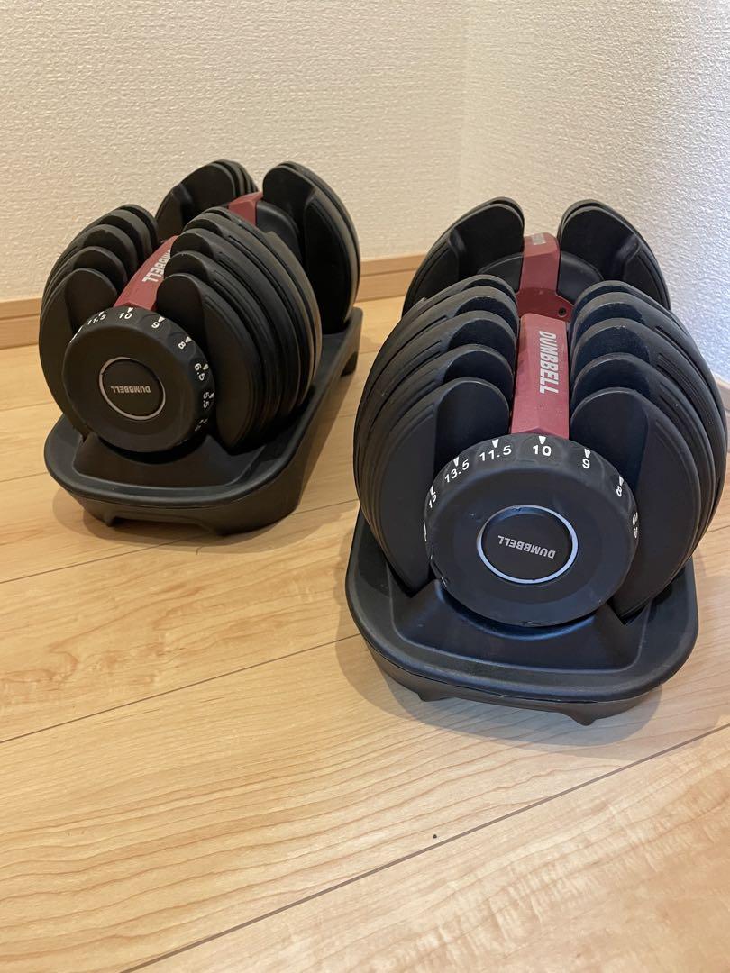 DAMBBELL可変式ダンベル片方24KG×2セット