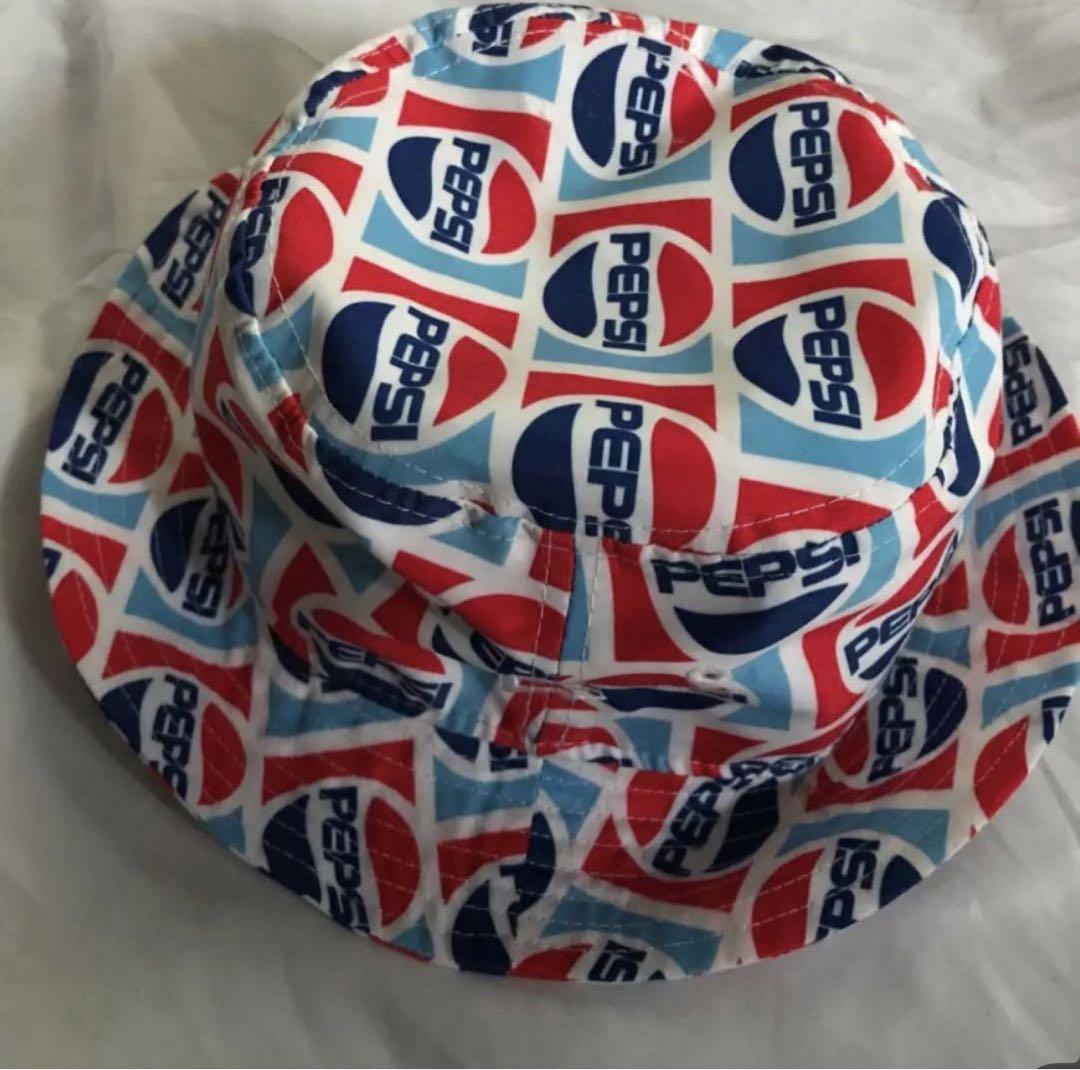 Newera ニューエラ バケット01 PEPSI ペプシ 1987ロゴ 総ロゴ