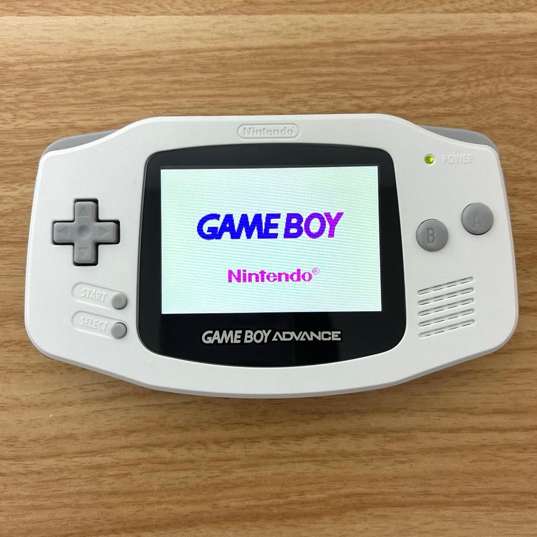 ゲームボーイアドバンス GBA IPS液晶 シェル新品 ホワイト 白