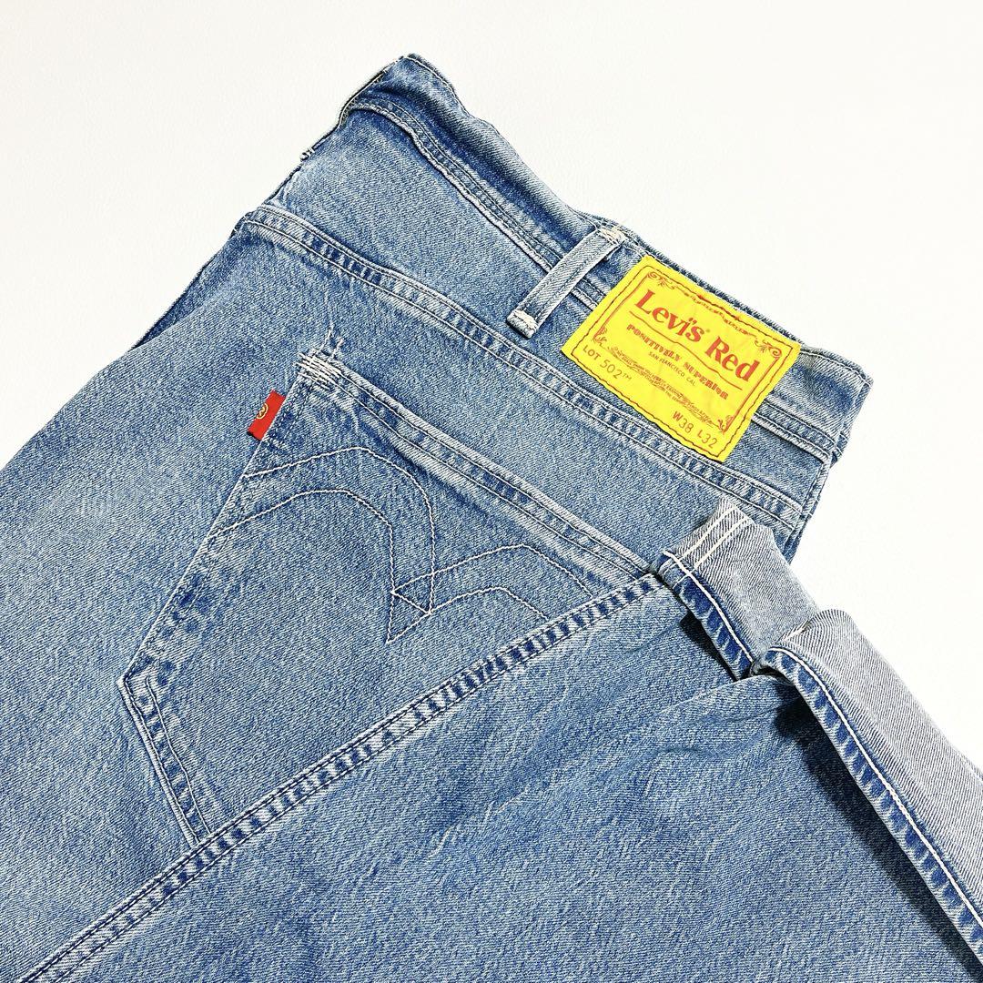 【希少/W38】 リーバイスレッド 502 Taper デニムパンツ 復刻モデル