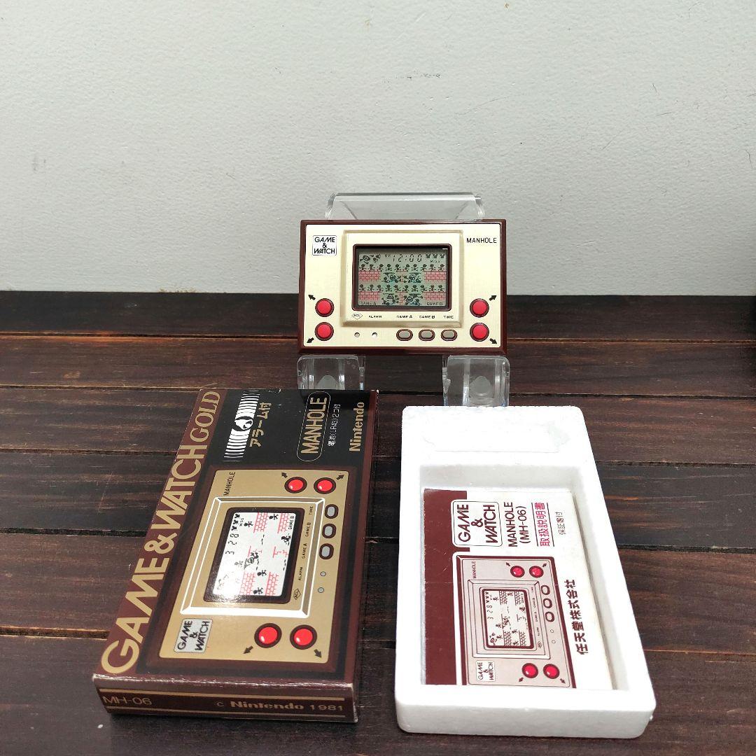 マンホール ※液漏れありません!任天堂 ゲームウォッチ マンホール ※液漏れありません!箱・説明書付き! 任天堂 ゲーム