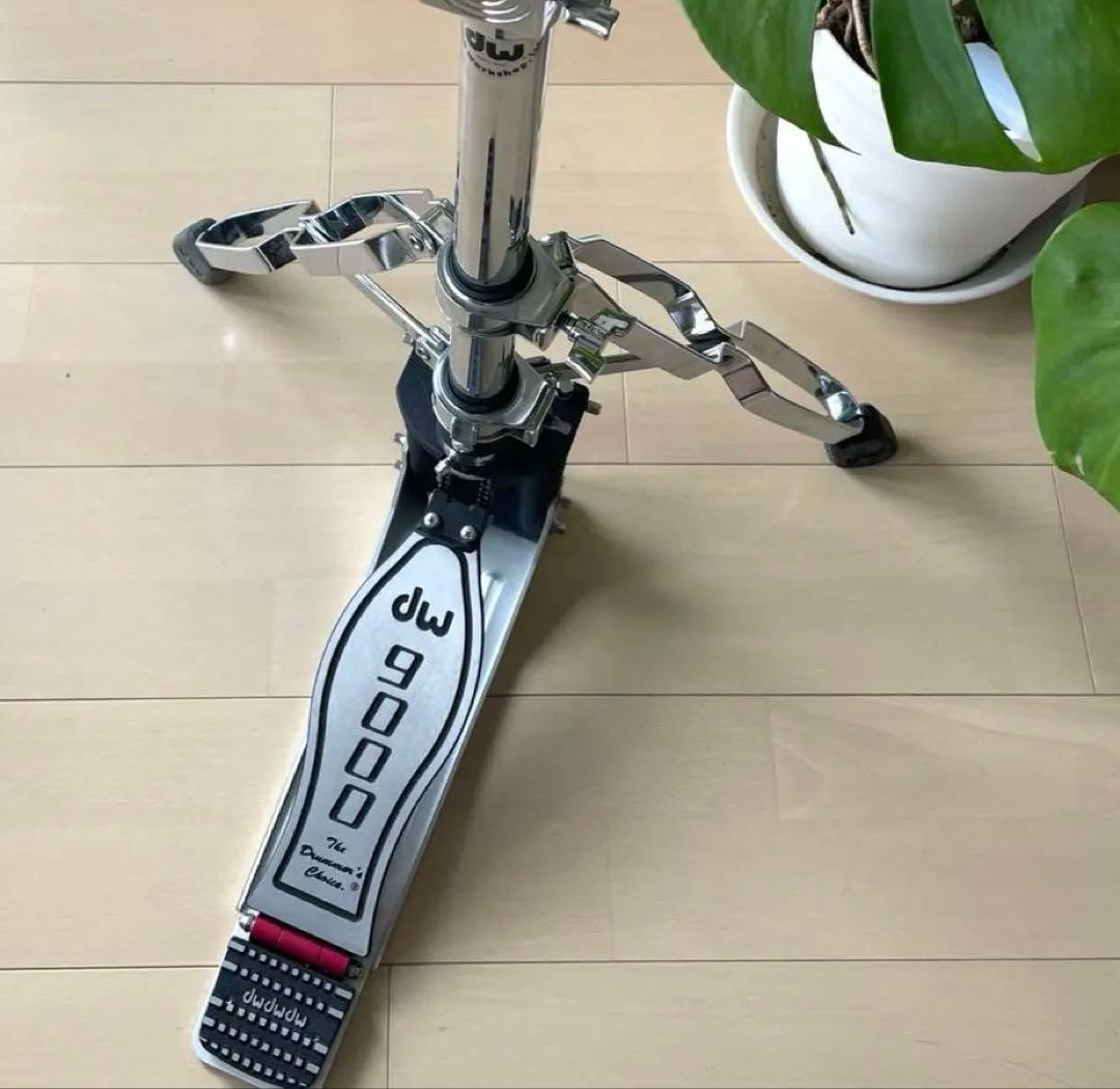 【美品】DW9500TBハイハットスタンド（ケース・ロッド2つ有）dw9000