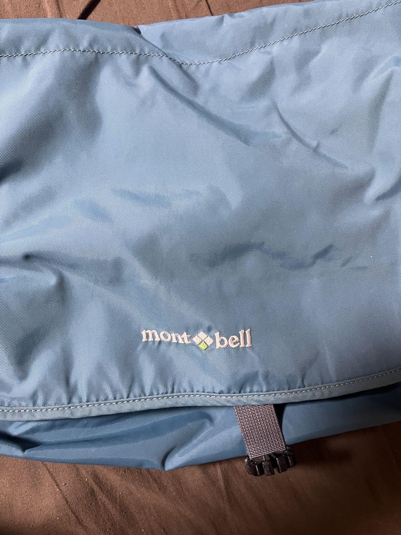 mont-bell メッセンジャーバッグ 青