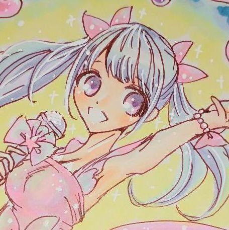 アイドル 手描きイラスト オリジナルイラスト オリジナルイラスト