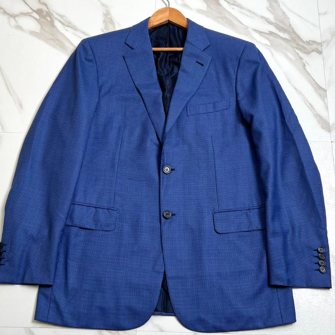 極美品 最高級 ブリオーニ Brunico jacket ウールジャケット 青