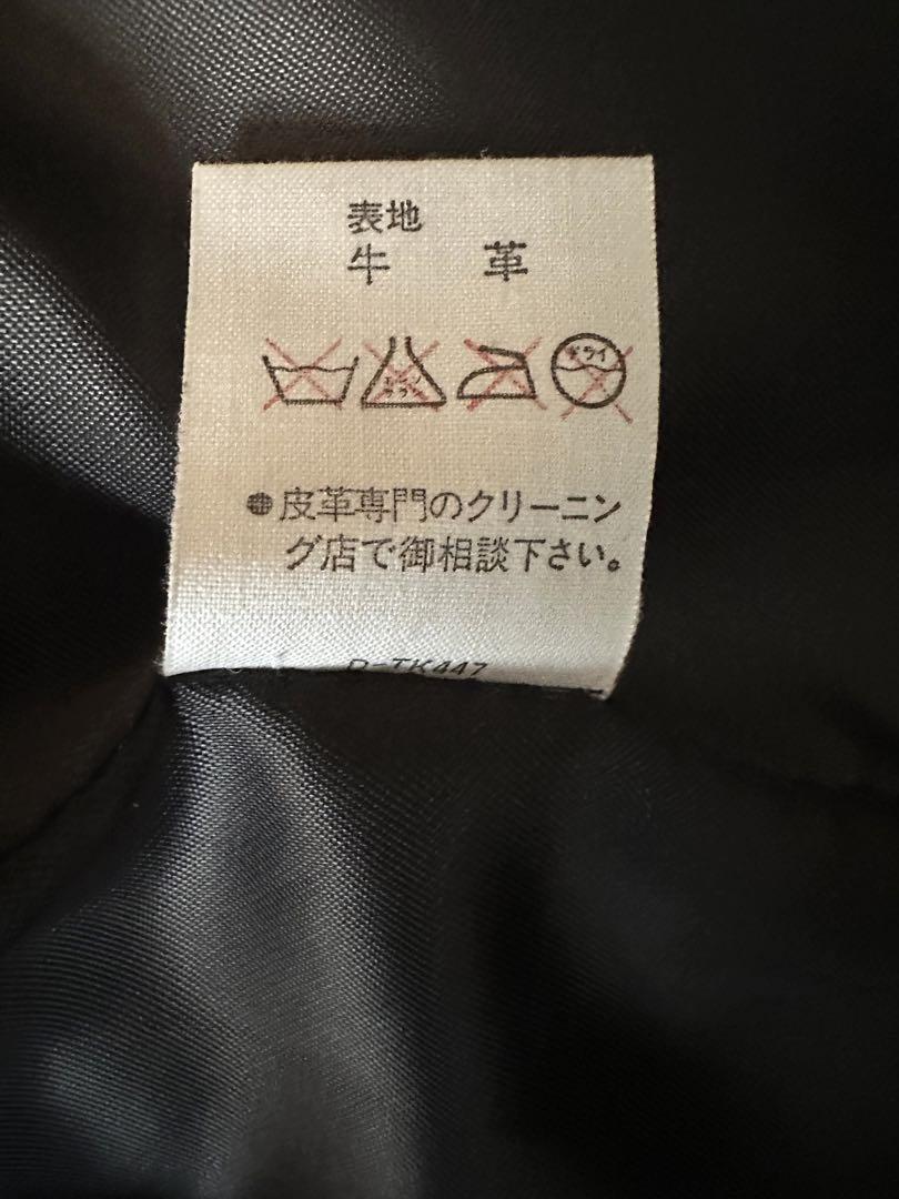 アーペーセー A.P.C. レザーブルゾン 牛革 フランス製 赤 M 男女兼用 画像5