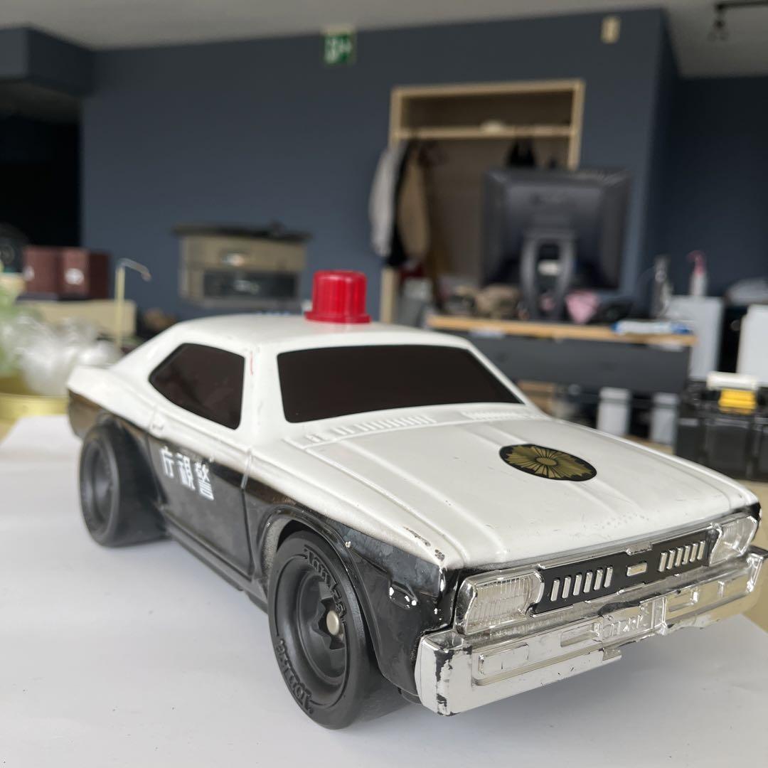 希少 日産セドリックパトカー TONKA製 ブリキ製