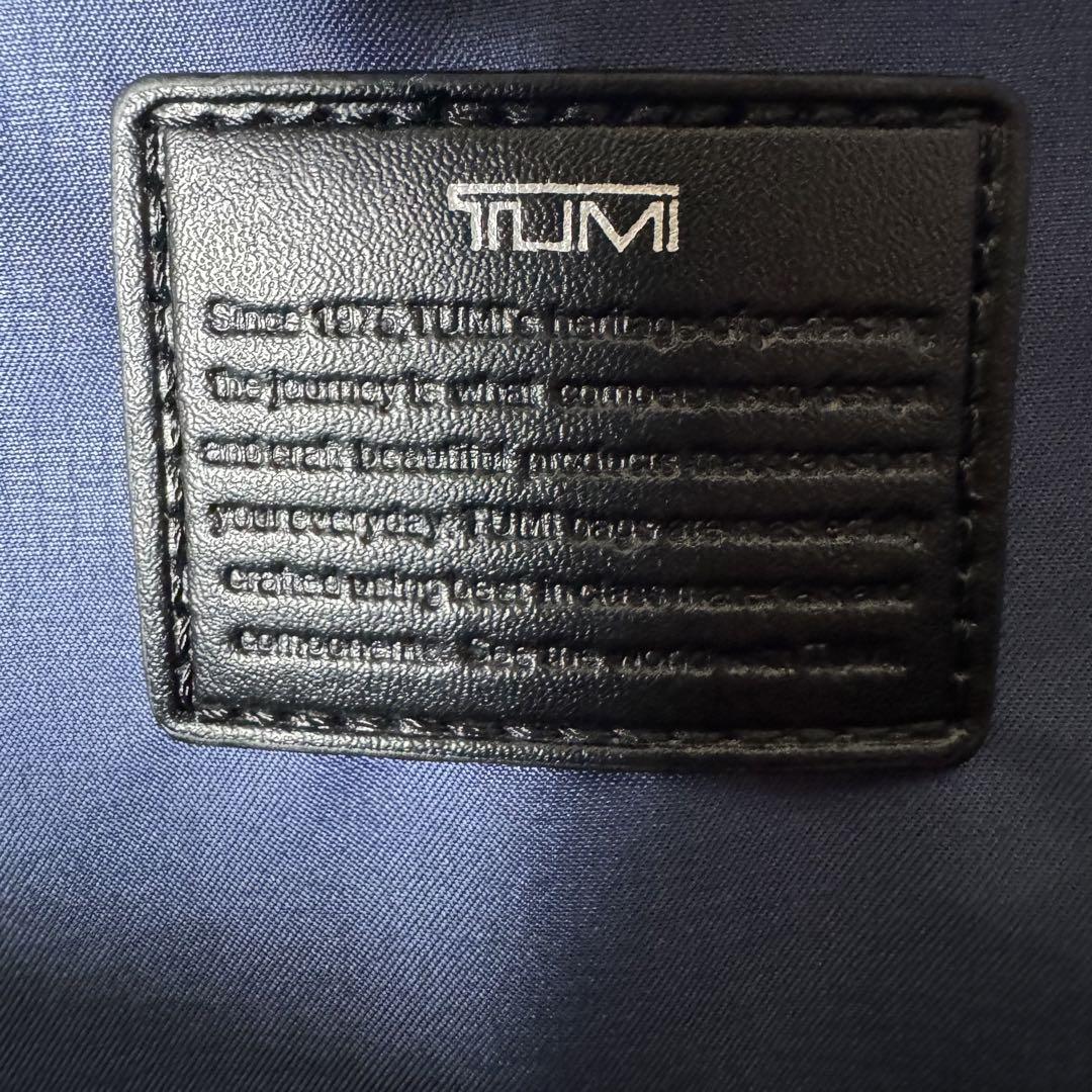 ✨新品未使用✨　TUMI  バッグパック　オールレザー　新品タグ　保存袋付き