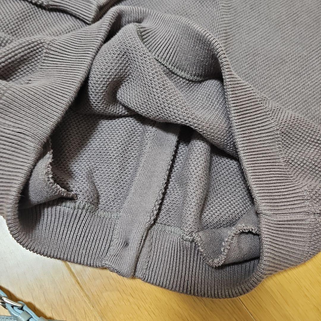 美品/秋冬】crepuscule クレプスキュール カーディガン 鹿の子織り 綿 美品/秋冬】crepuscule クレプスキュール カーディガン 鹿の子織り 綿