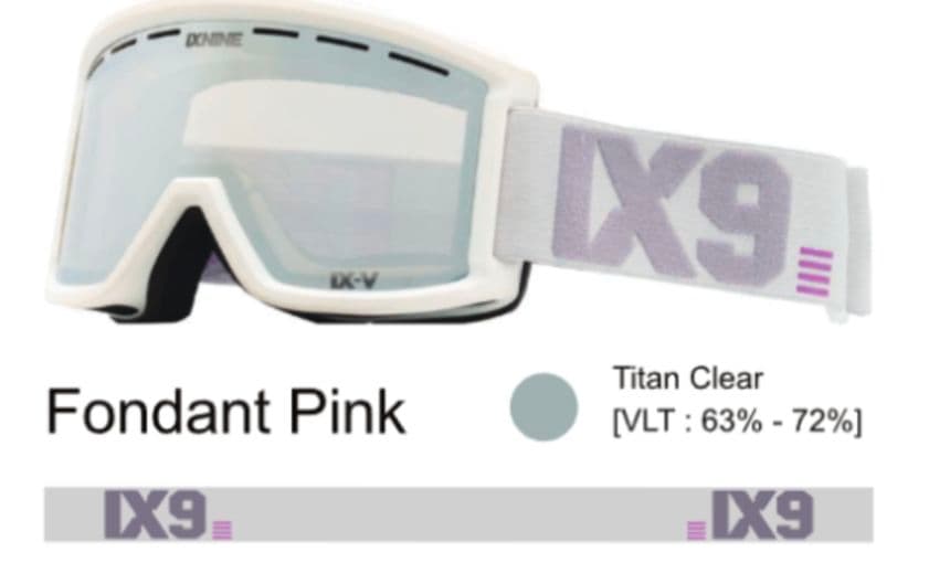 IXNINE 24 25 IX9 IX-V Fondant Pink Titan目立った傷や汚れなし