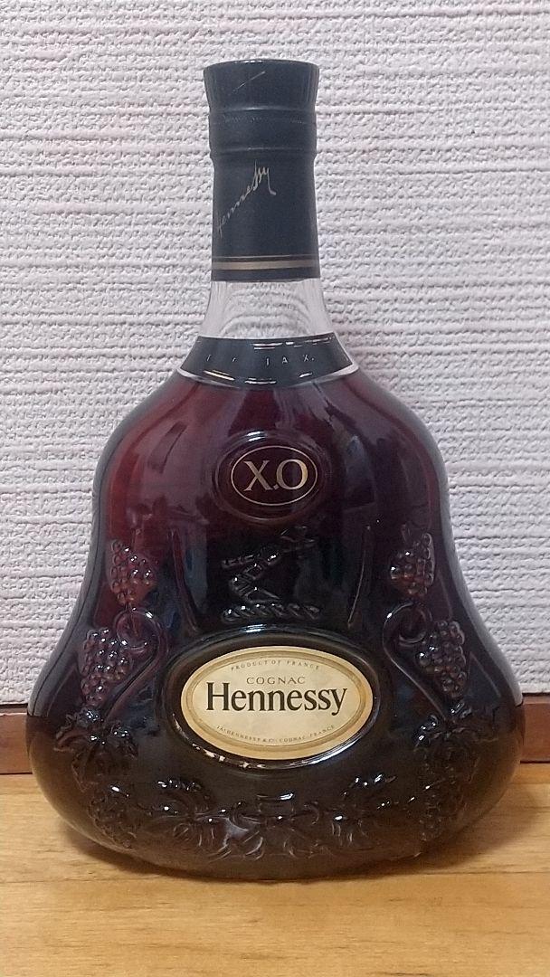 Hennessy X.O 700ml ヘネシー 黒キャップ コニャック