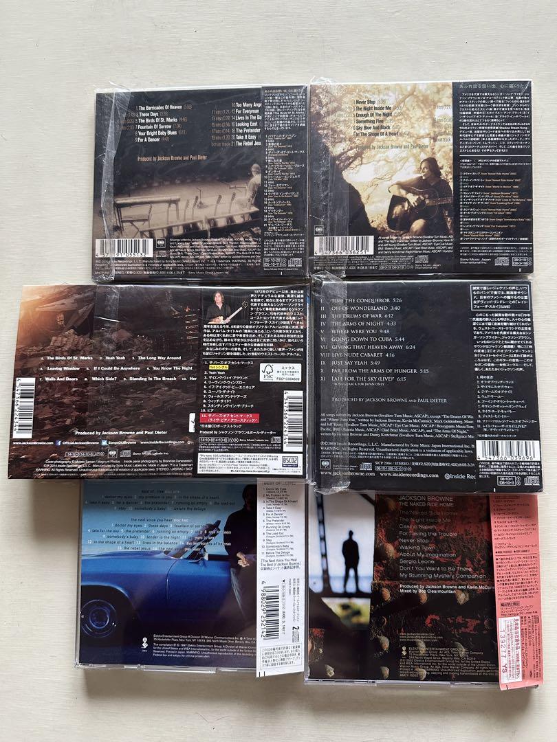 andypp 　Jackson Browne CDコレクション6枚セット