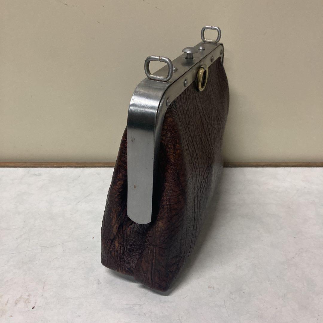 のレトロな ショルダーバック 茶色 BYqhm-m94357274653 カバンクラ