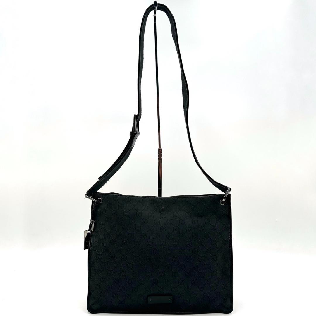 極美品　GUCCI ショルダーバッグ サコッシュ GG キャンバス レザー 黒 楽天市場】サコッシュ（ブランドグッチ）（レディースバッグ