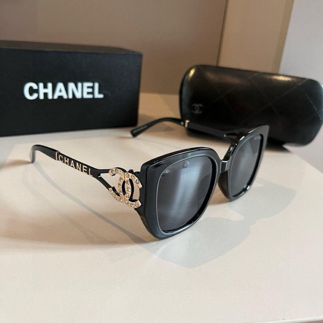 CHANEL ブラック　サングラス