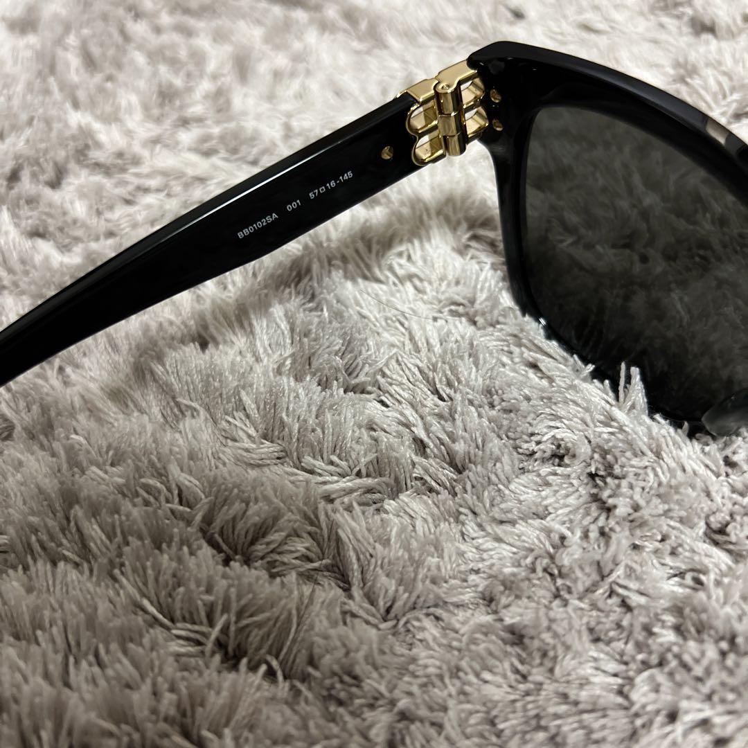 【BALENCIAGA】 ウェリントン サングラス BB0102SA 001
