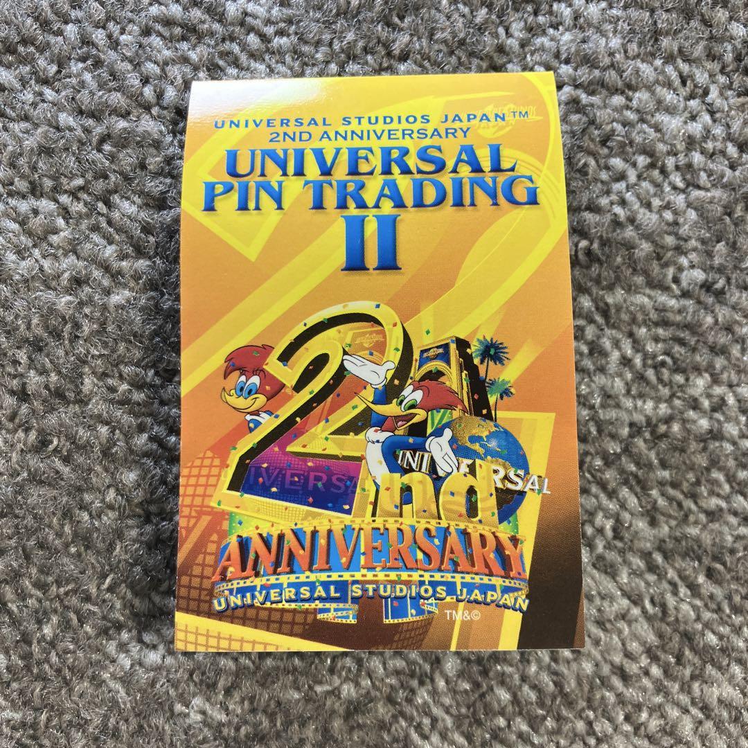 【超希少】USJ 開業2周年記念 ピンバッジ バック・トゥ・ザ・フューチャー 超希少】USJ 開業2周年記念 ピンバッジ バック・トゥ・ザ
