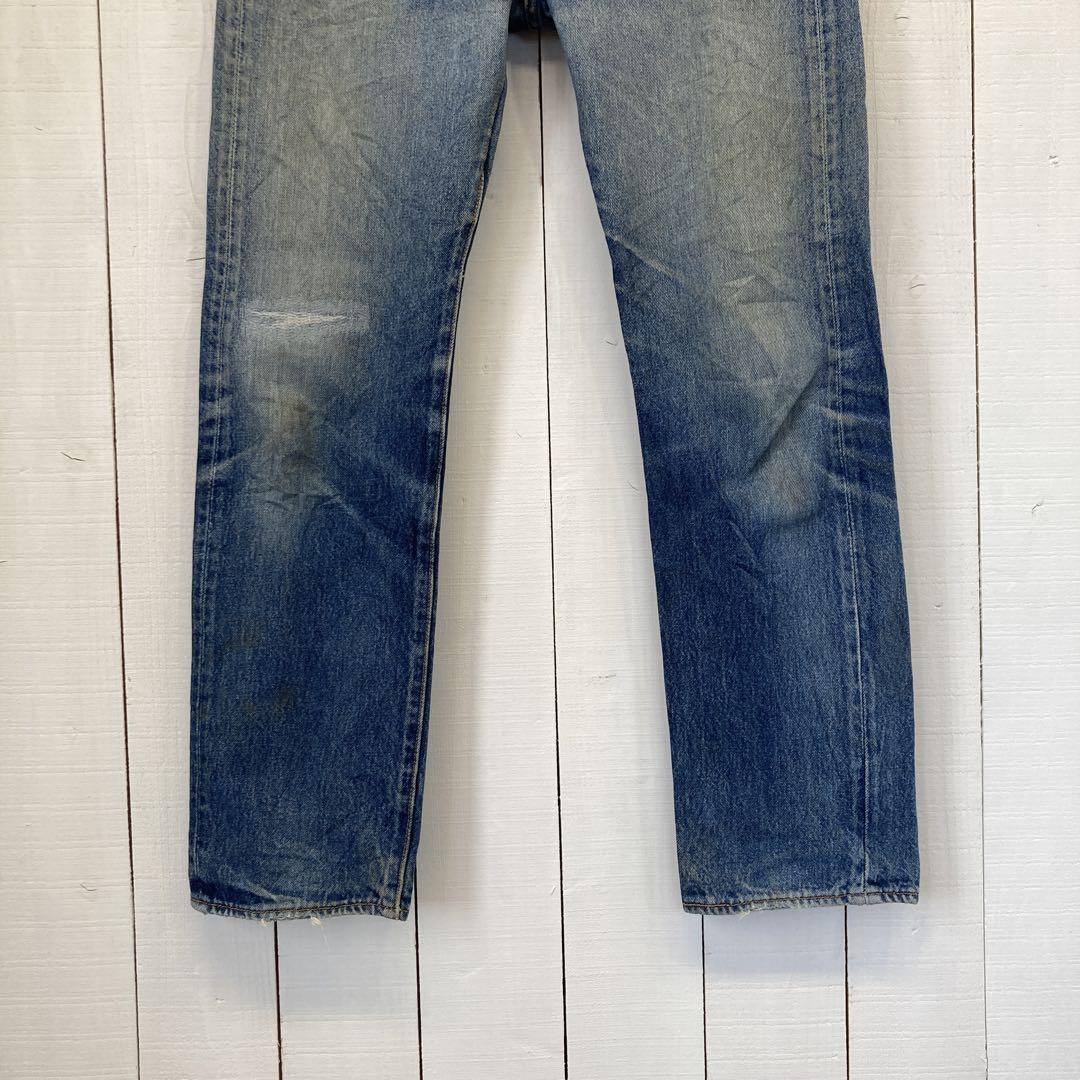☆送料無料☆ Levis 501☆濃紺インディゴ 黒カン 00年代☆W36