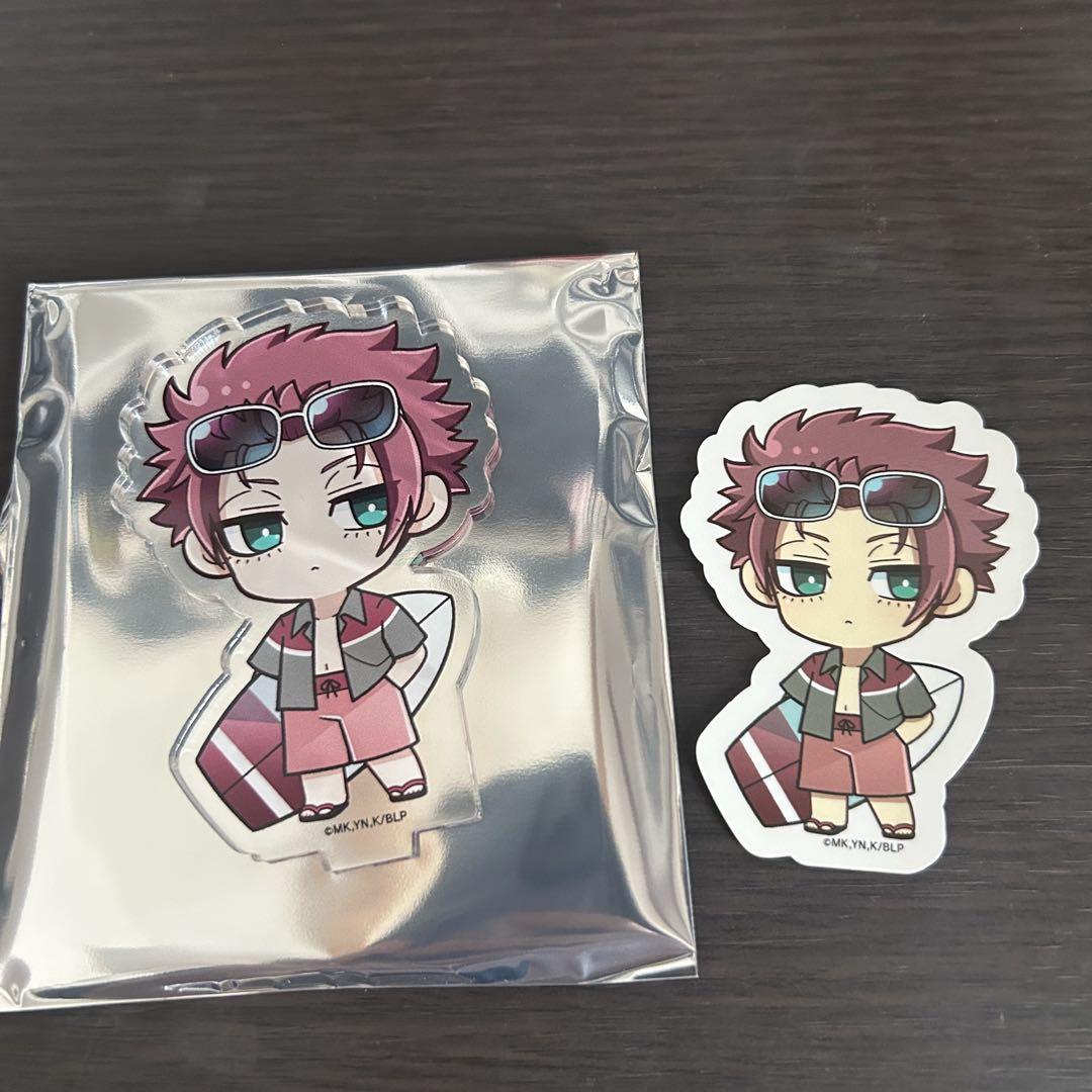 糸師冴 プリンセスカフェコラボ アクリルスタンド+ステッカー