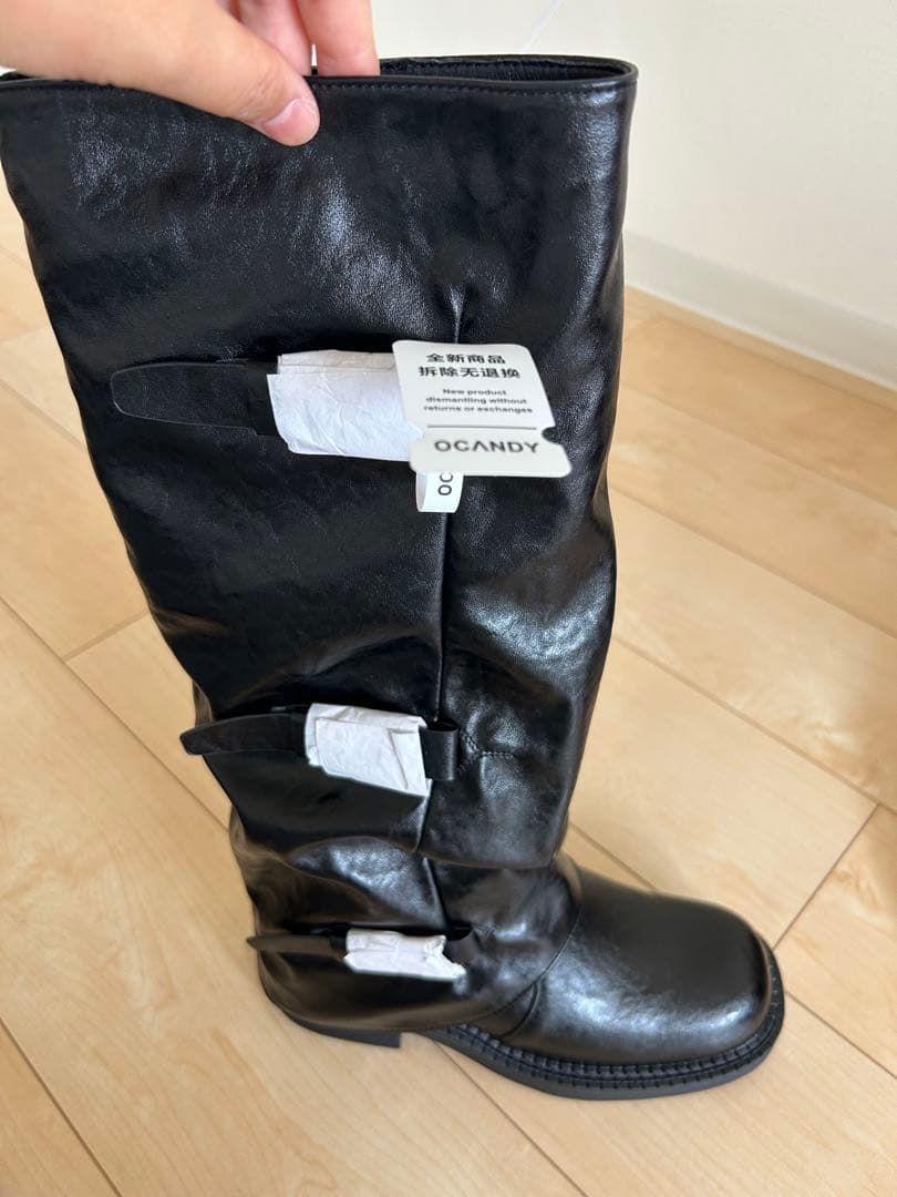 ロングブーツ 5.5cmヒール