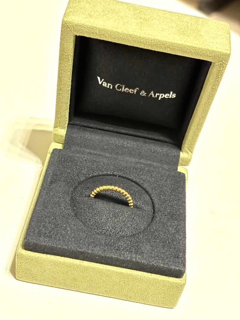 Van Cleef＆Arpels リング　ペルレスモールYG 48 （8号）
