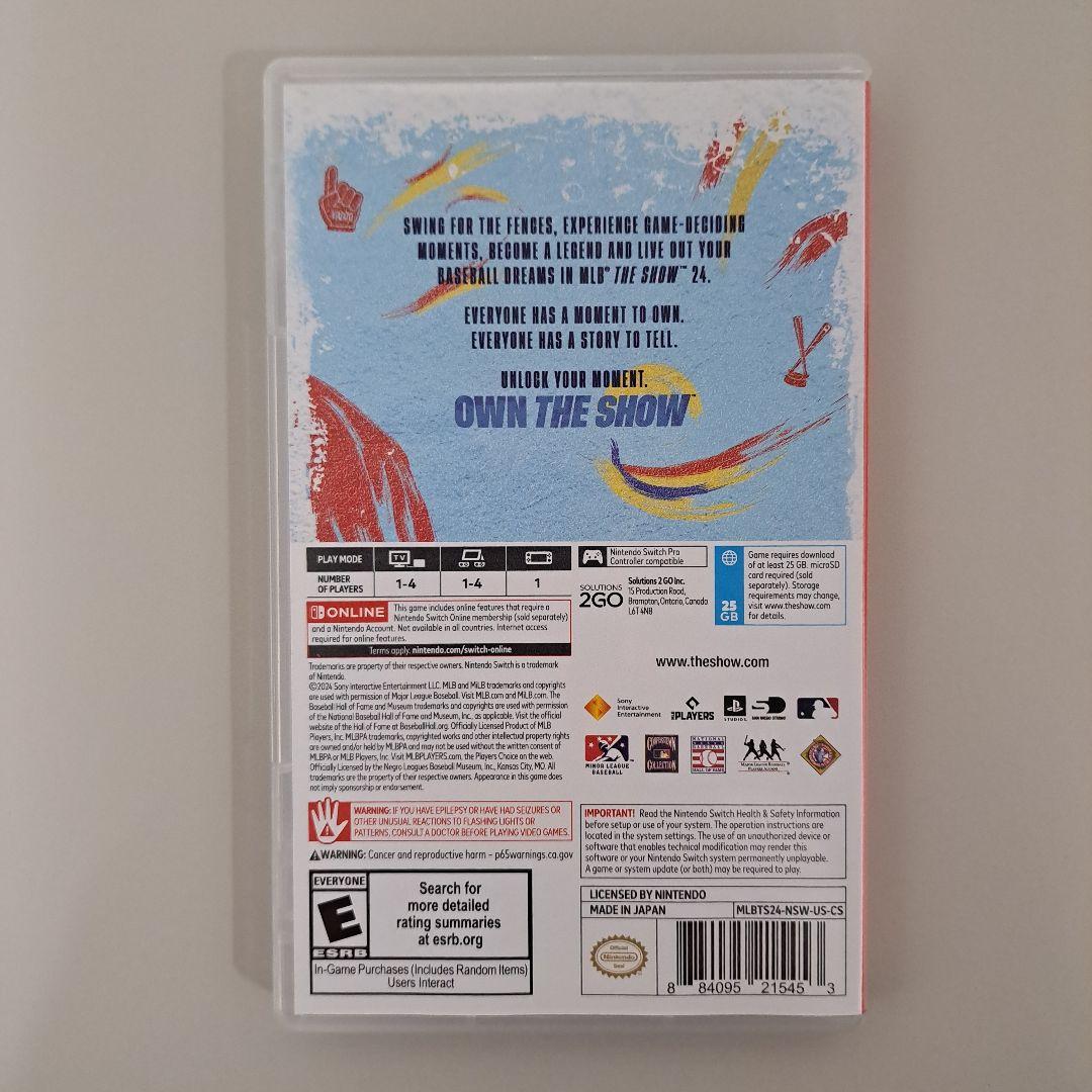 Switch MLB The Show 24 (輸入版:北米)