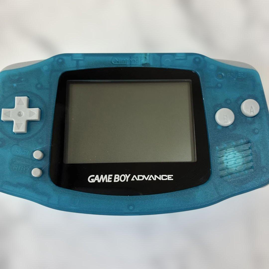 ゲームボーイアドバンス AGB-001 クリアブルー