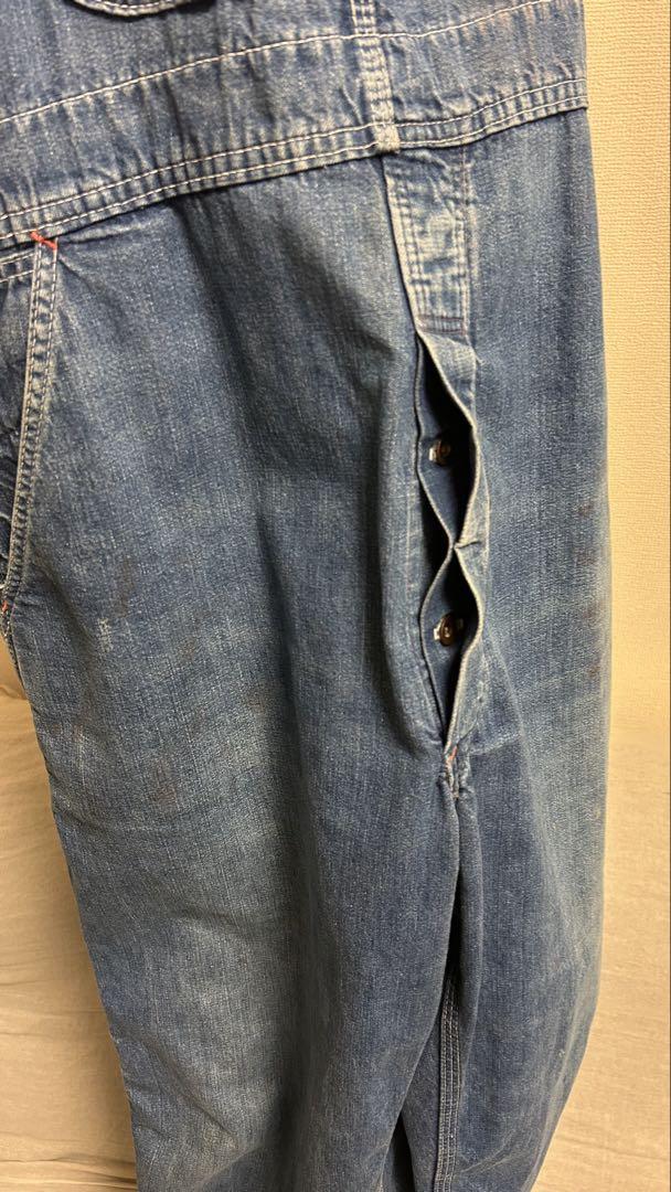 60s burlington デニムオーバーオール