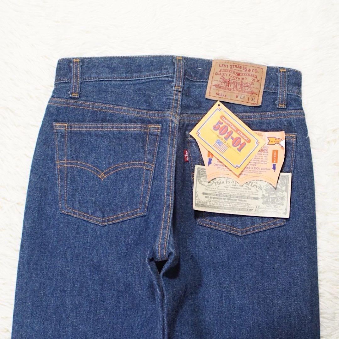 リーバイス 501 赤文字 USA製 90s 濃いめ 超美品】90's USA製 リーバイス 501xx 赤文字
