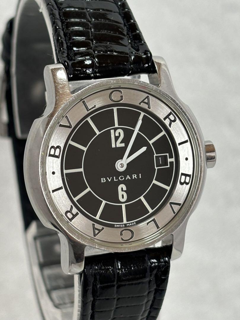 【美品】BVLGARI ブルガリ ソロテンポ クォーツ【ST29S】【稼働品】