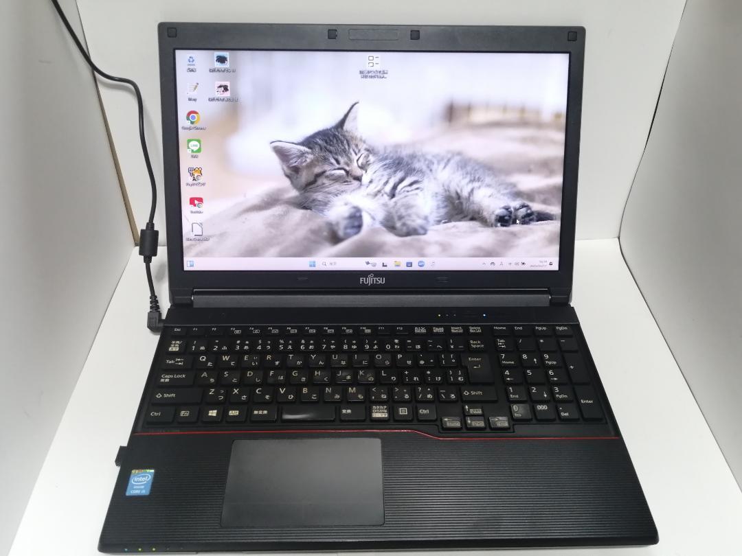 Windows11ノートパソコンwifi爆速SSDメモリ8Goffice互換w