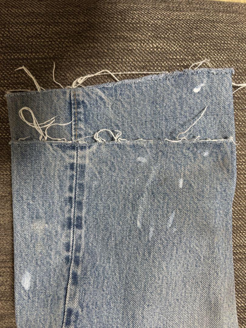 リーバイス Levi's 501 66 後期 カットオフ リペア