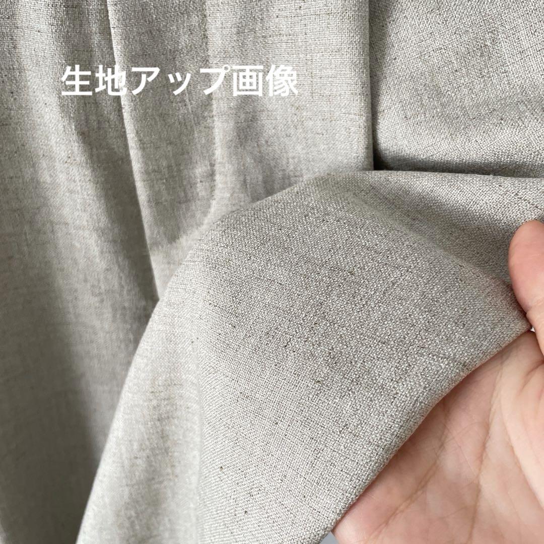 美品　エンフォルド　リネンライクゴムジョッパーズ　ベージュ