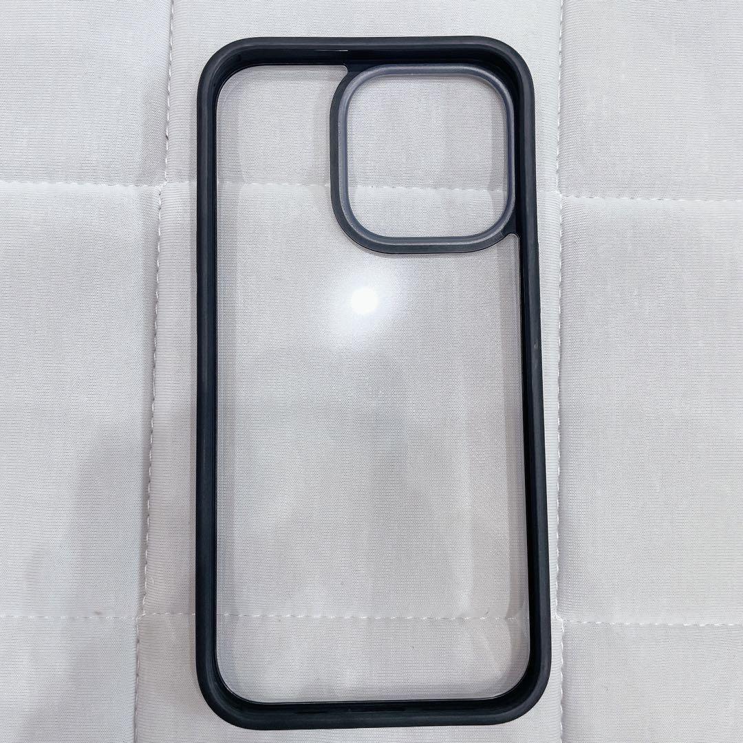 ⭐︎iPhone13Pro 6.1インチ両面保護ガラスケースブラック