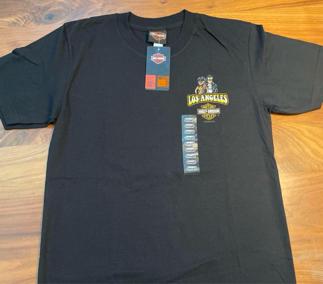 ★新品未使用★ ハーレーダビットソン　刺繍Ｔシャツ　Mサイズ　ブラック ハーレーダビッドソン Tシャツ ブラック M - メルカリ