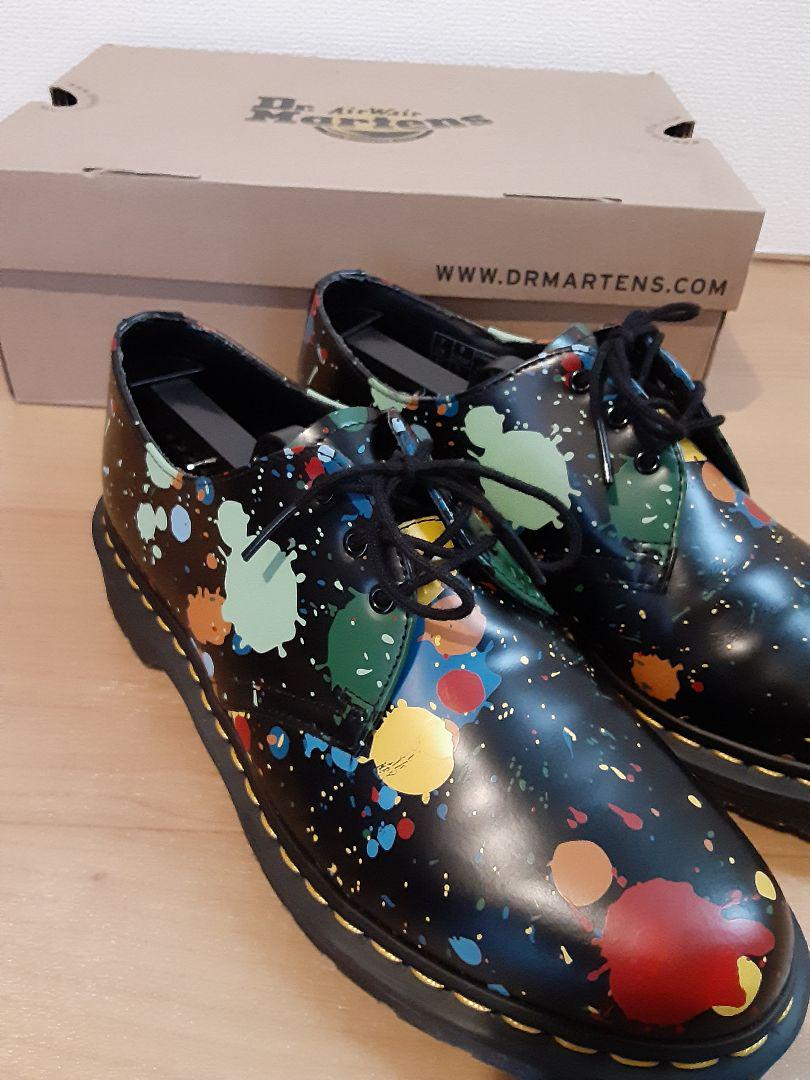Dr. Martens ペイントスプラッター3ホール