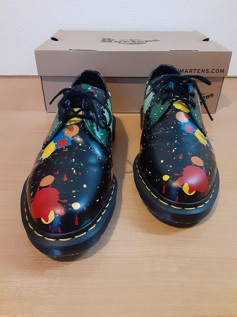 Dr. Martens ペイントスプラッター3ホール