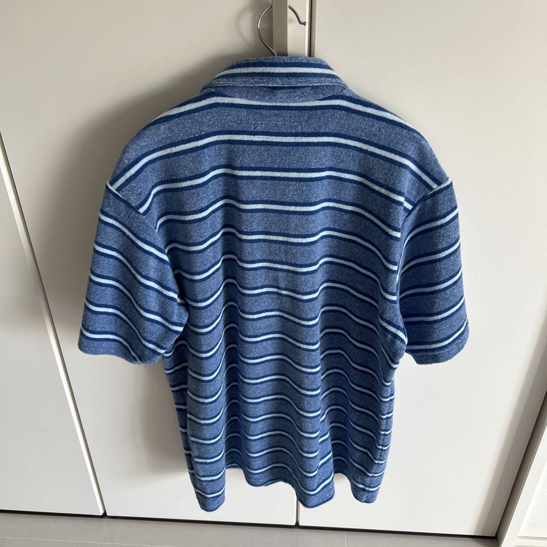 Supreme 24ss Stripe Terry S/S Polo Sサイズ
