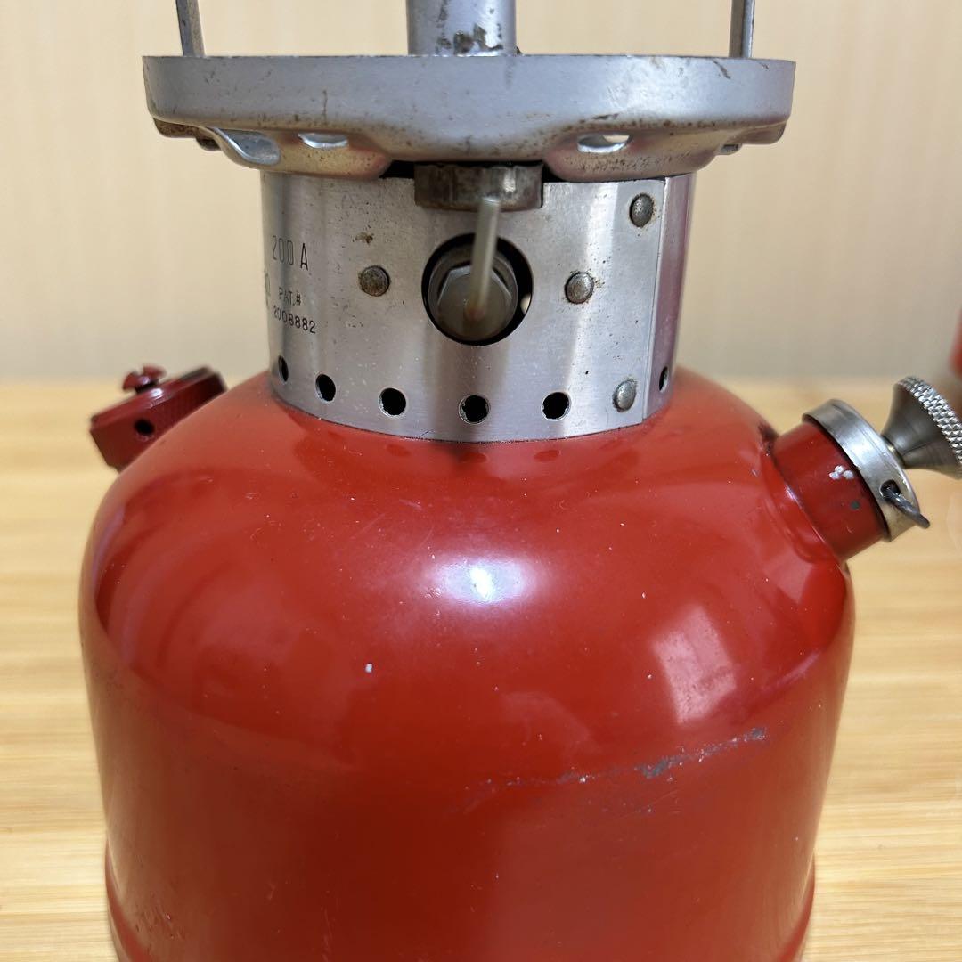 200Aコールマン 1966年製 Clean Coleman Single Mantle Lantern Model 200A dated 1/66