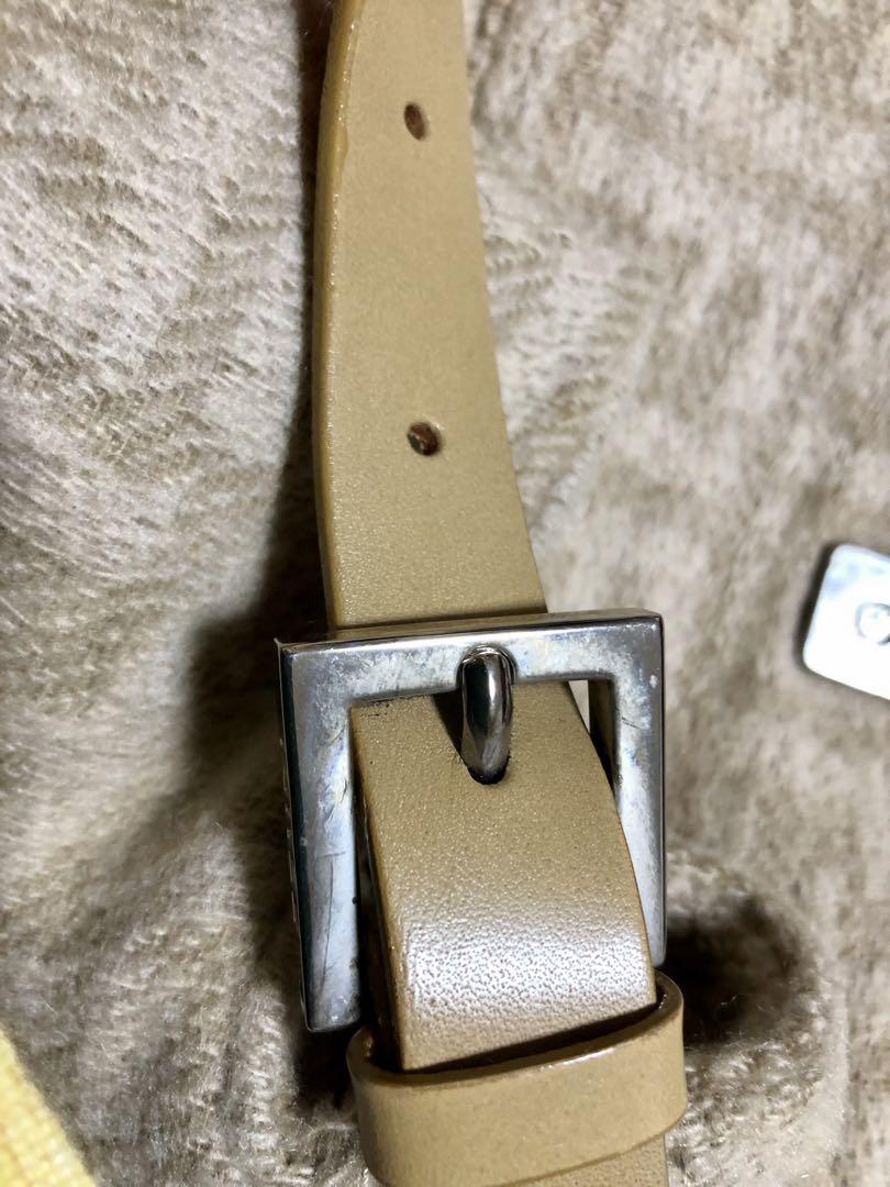 【最終値】FENDI フェンディ ズッカ柄 バッグ ウール ベージュ