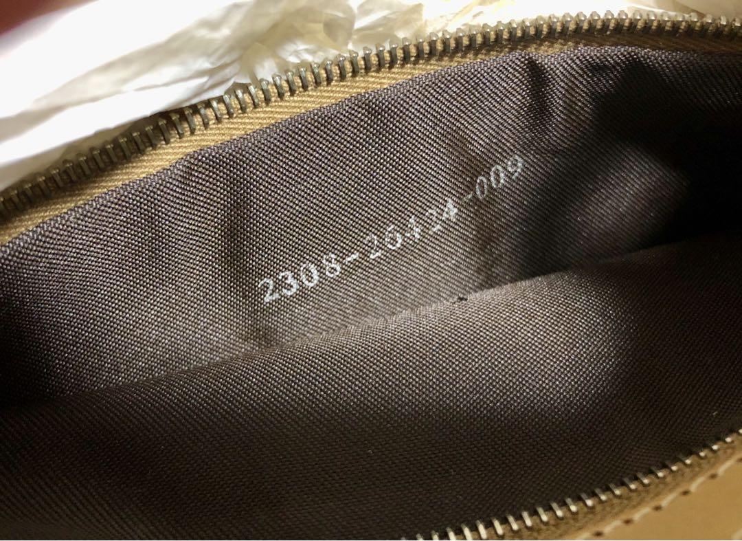 【最終値】FENDI フェンディ ズッカ柄 バッグ ウール ベージュ