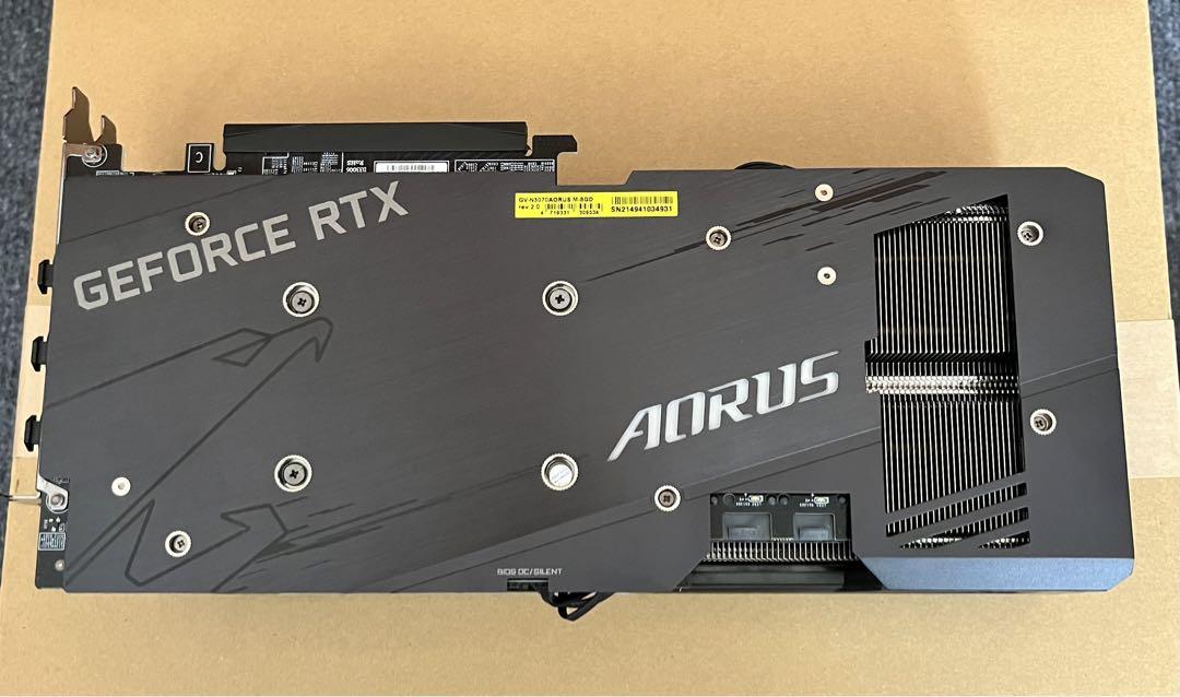 GIGABYTE GeForce RTX3070 AORUS グラフィックボード