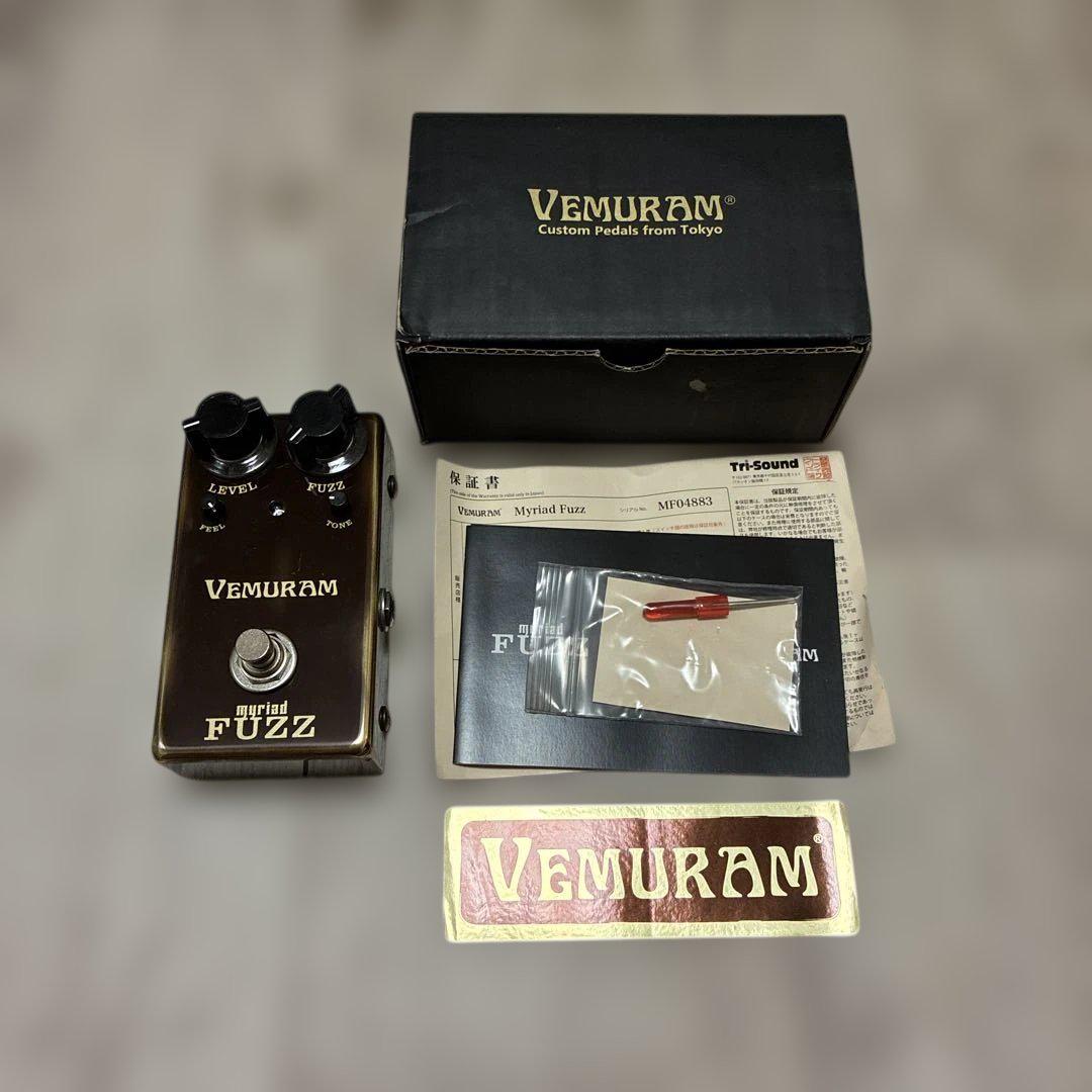 【メルカリ最安値】【新品】Vemuram myriad FUZZ vemuram Myriad Fuzz 初期 - メルカリ