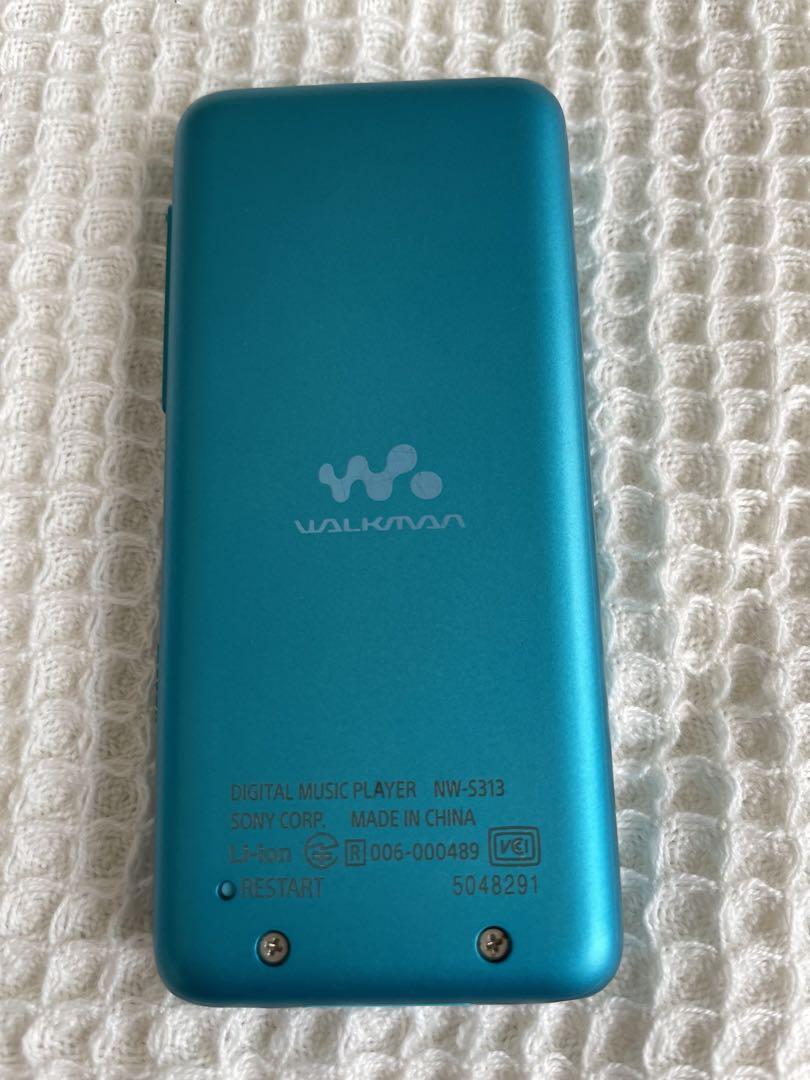 SONY WALKMAN NW-S313K ブルー ポータブルプレーヤー