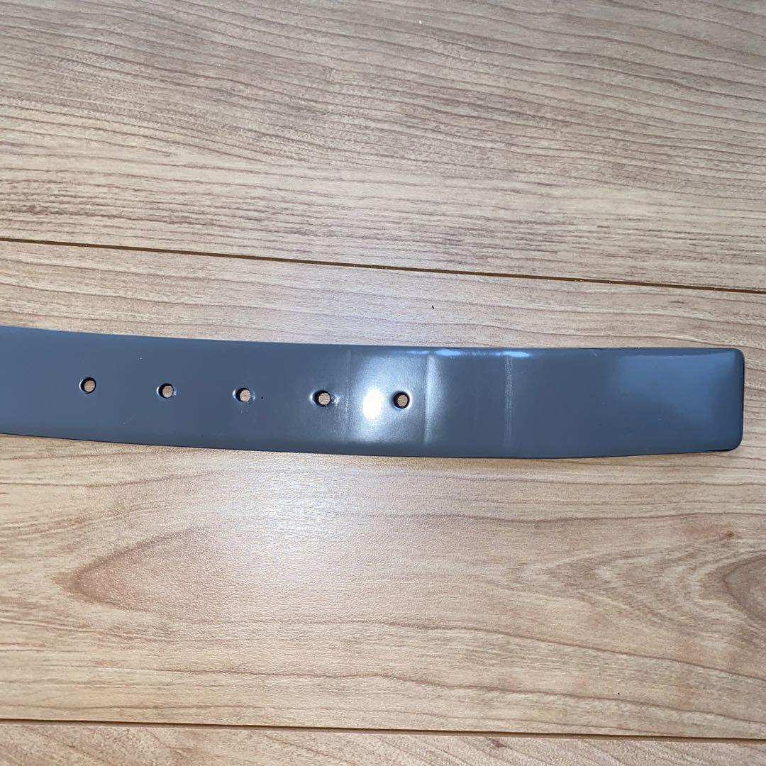 PRADA レザーベルト サイズ90マットグレー