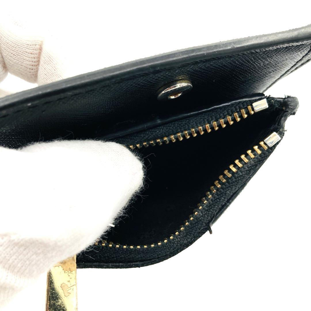 トリーバーチ 2つ折り財布 レザー BLK レディース 品薄 希少